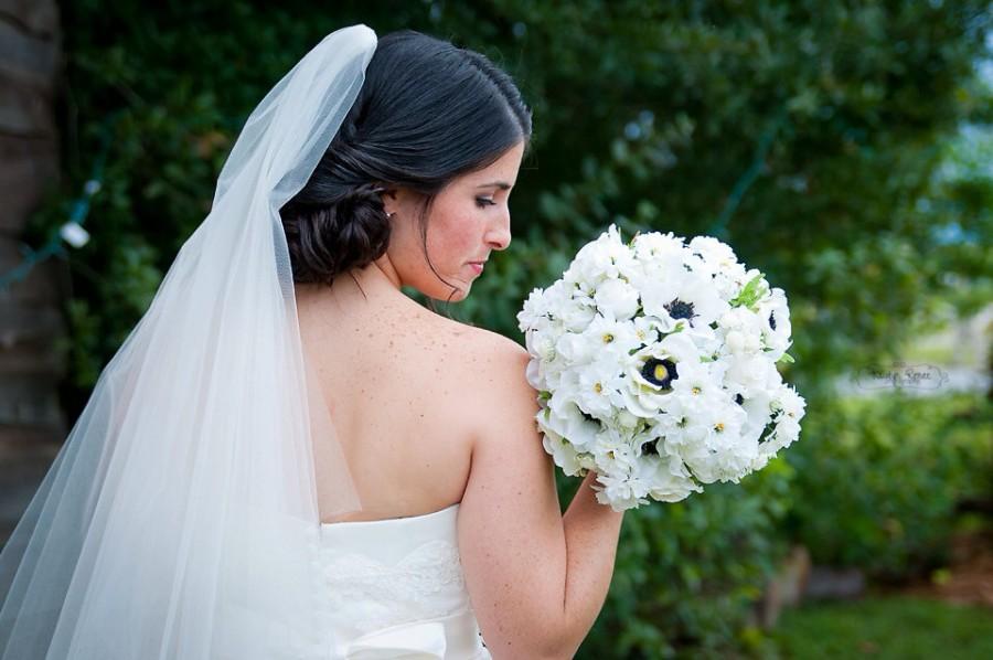 Wedding - Rustic Wedding Bouquet / Anemone Rose and Daisy Silk Bridal Bouquet / Silk Wedding Flowers / Country Wedding / Rustic Wedding / Fall Wedding