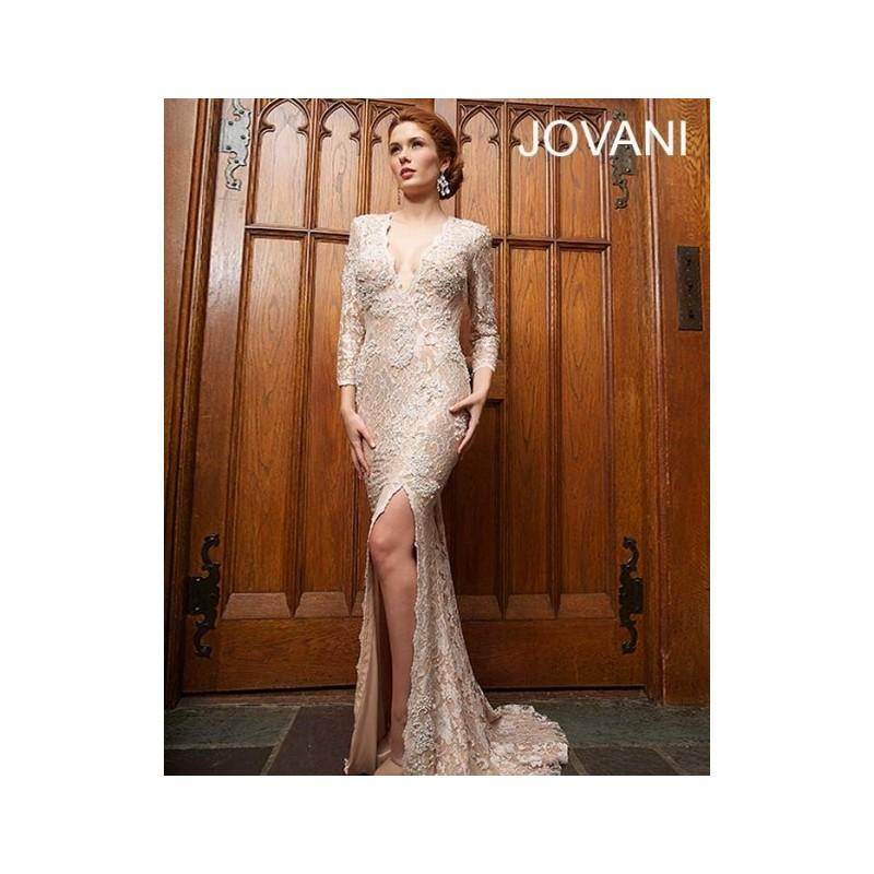 Wedding - Jovani 93666 - 2016 Spring Trends Dresses