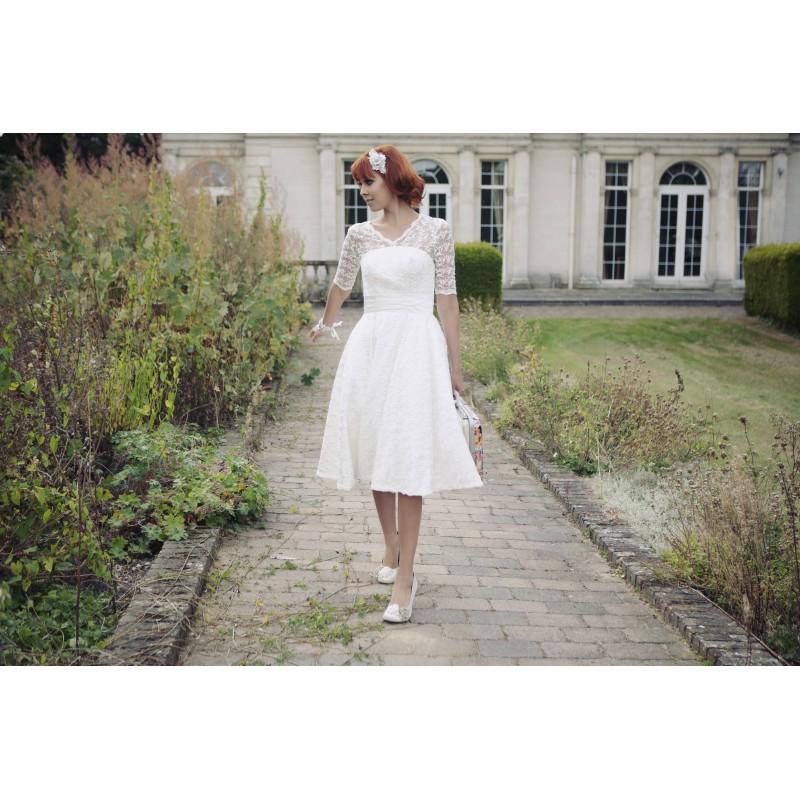 Wedding - Kitty & Dulcie Country Set Dame Dulcie bridal gown (4) - Stunning Cheap Wedding Dresses