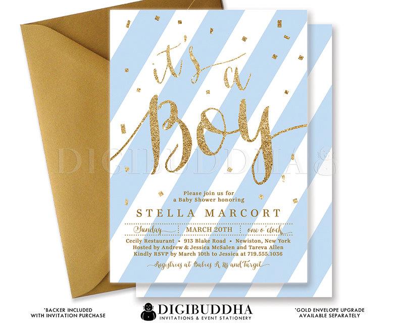 free baby shower invites for a boy