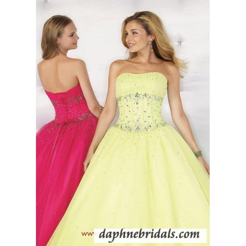 زفاف - Mori Lee quinceanera/Vizcaya ball gowns Style 81390 Tulle with Beading - Compelling Wedding Dresses
