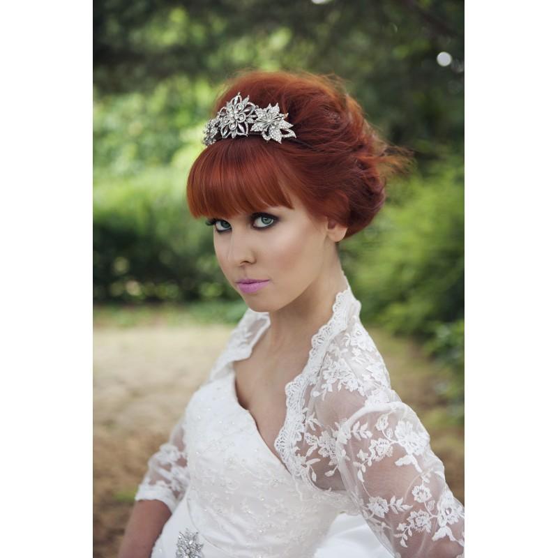 Wedding - Kitty & Dulcie Country Set Duchess Dotty bridal gown - Stunning Cheap Wedding Dresses