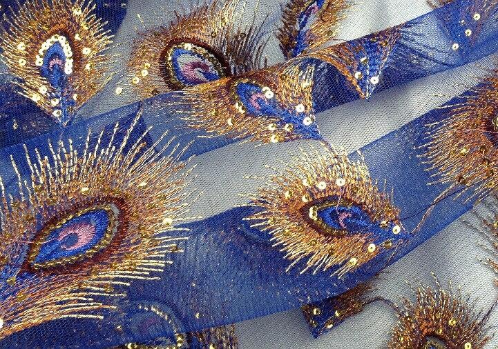 Свадьба - Lace Fabric, Gold Embroidery Lace Fabric, Sequin Lace Fabric, 47 inches Wide for  Dress, Costume, Craft Making, 1/2 Meter