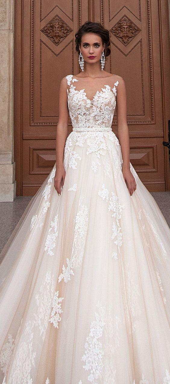 زفاف - Applique Dress