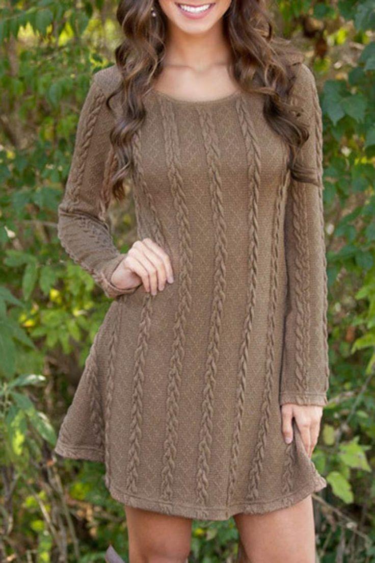 Mariage - Twist Sweater Dress