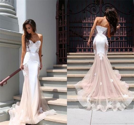 Свадьба - Charming Prom Dress,Mermaid Wedding