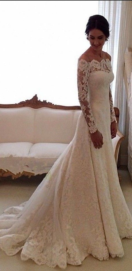 زفاف - 2015 New White/ivory Wedding Dress Bridal Gown Custom Size: 6 8 10 12 14 16 18