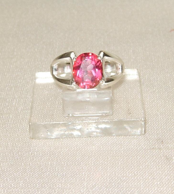 Mariage - Pink topaz fashion ring,sterling pink topaz ring,Christmas giftEngagement ring,Cocktail ring pink blush topaz ring,November birthstone ring,