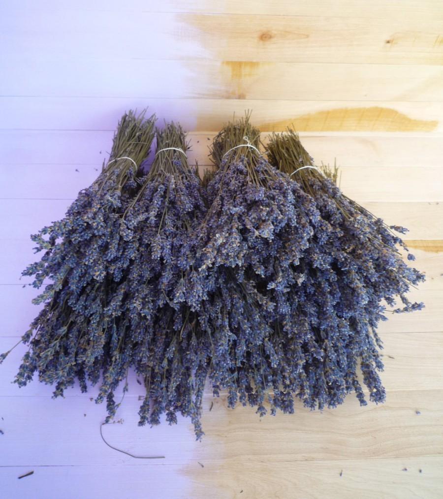 زفاف - Dried Lavender Flowers,Dried Lavender Bunch 130+stems,Dry English Lavender,Wedding,Home Decor,Purple dried decor,Lavender wedding favors