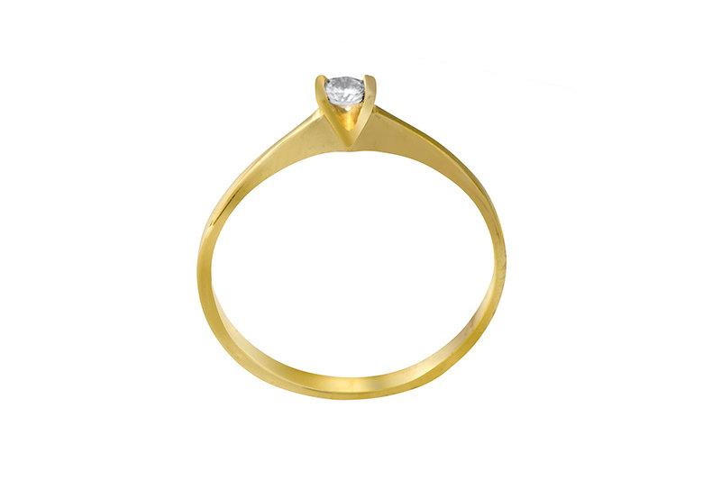 زفاف - Diamond Engagement Rings For Women, Unique Engagement Ring, Diamond Engagement Ring Gold, Solitaire Ring, Delicate Engagement, Free Shipping