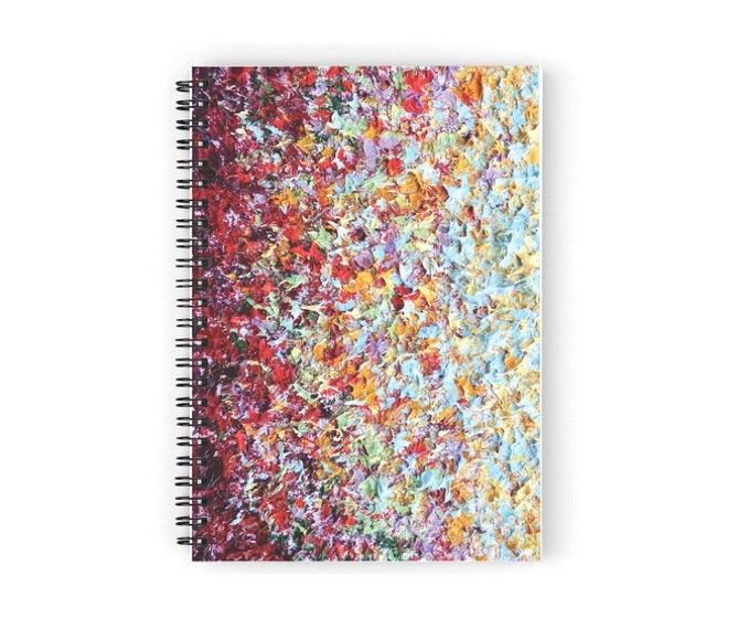 Hochzeit - Spiral Notebook, Notepad Desk Accessories, Bullet Journal, Cute Journal, Memo Pad, Small Notebook, Diary, Lined Writing Pad, Ruled Paper