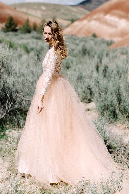 زفاف - Elizabeth Dye 2016 "Painted Desert" Wedding Dresses 