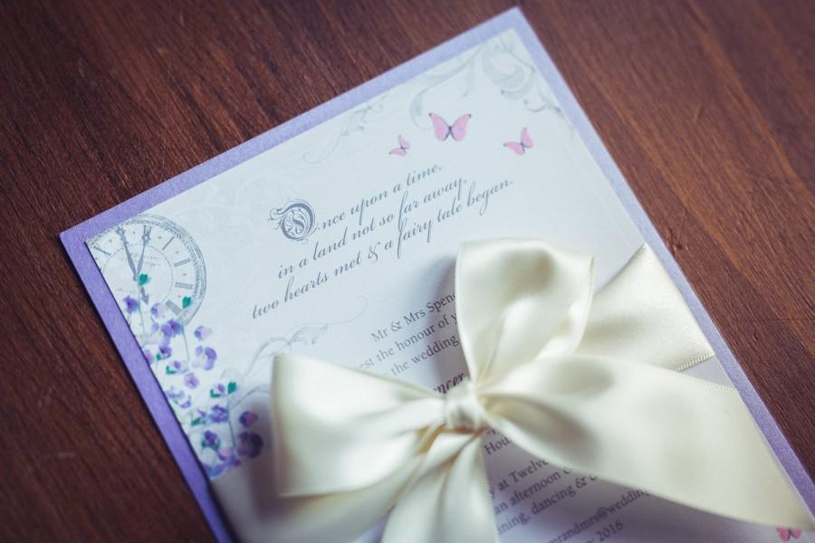 Wedding - Cinderella Inspired Wedding Invite 