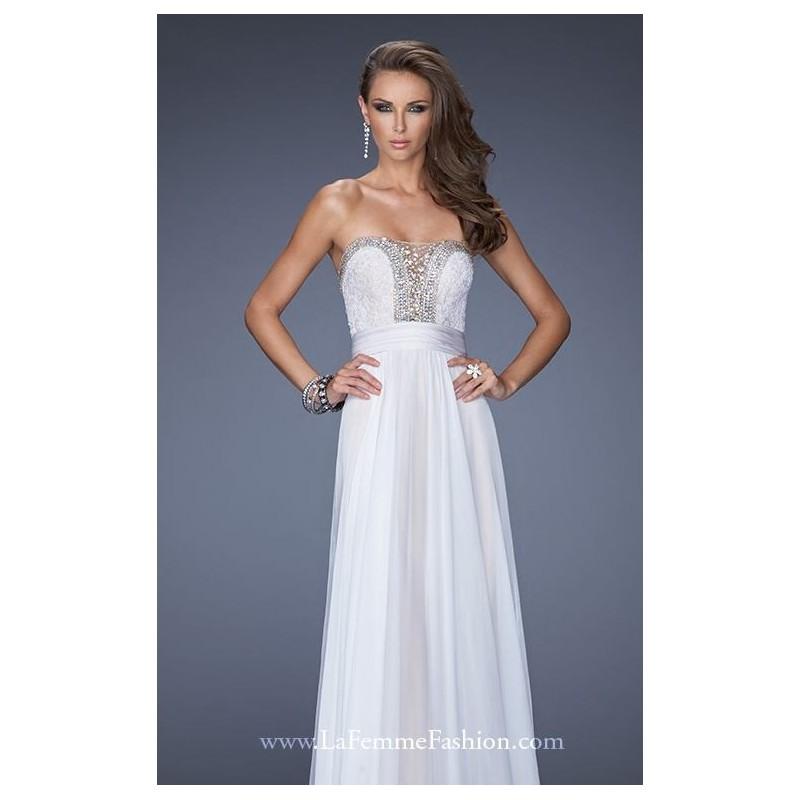 زفاف - 2014 Cheap Deep Sweetheart Gown by La Femme 20115 Dress - Cheap Discount Evening Gowns