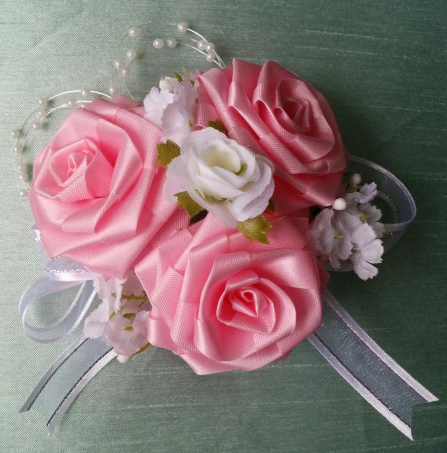 Wedding - Origami Wrist Corsage for Wedding/ Anniversary/ Prom/ Birthday/ Sweet 16/ Graduation/ Mother's Day/ Homecoming