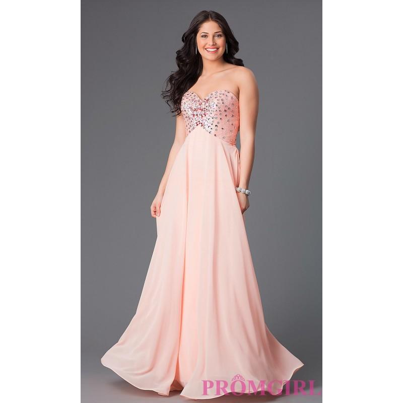 زفاف - Long Strapless Xcite 30527 Prom Dress - Discount Evening Dresses 