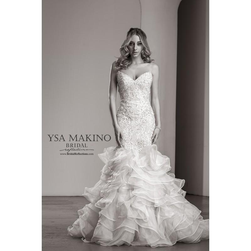 Свадьба - Ysa Makino 69005 - Burgundy Evening Dresses