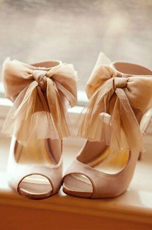 Wedding - Sheer Bow Shoe