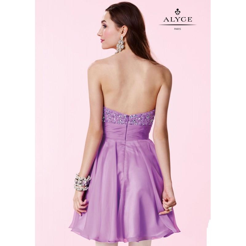 Wedding - Alyce 3655 Stylish Sweetheart Chiffon Cocktail Dress - 2016 Spring Trends Dresses