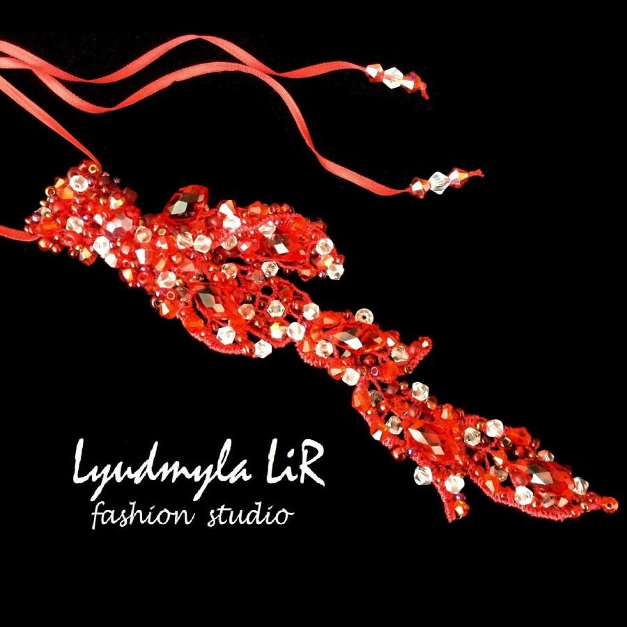 Свадьба - Luxury Handmade Special occasion Jewelry & Accessories by LIRfashionStudio