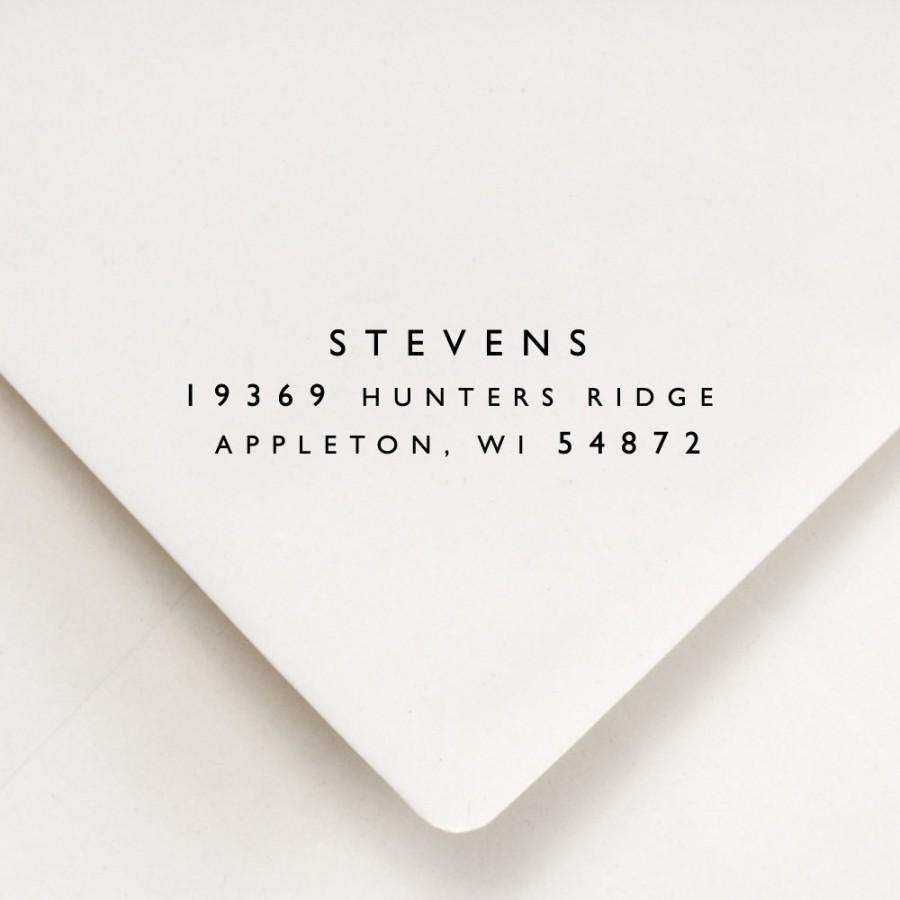 Wedding - Return Address Stamp, Address Stamp, Name Stamp (193)