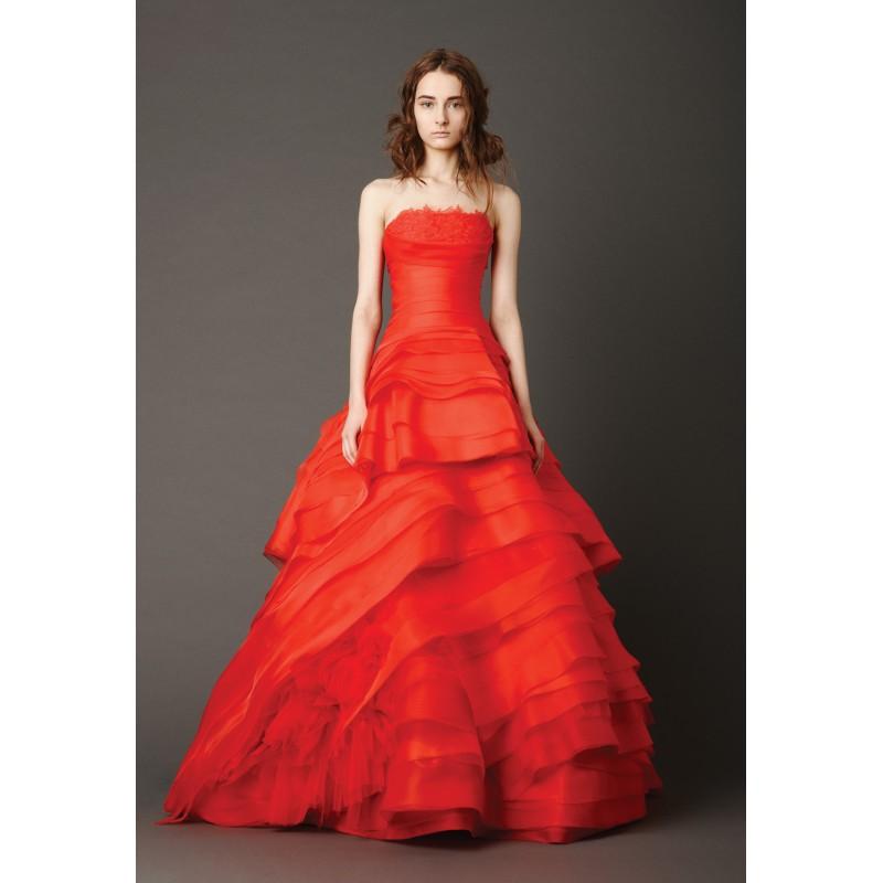 Wedding - Vera Wang Spring 2016 collection style Kimberly - Rosy Bridesmaid Dresses