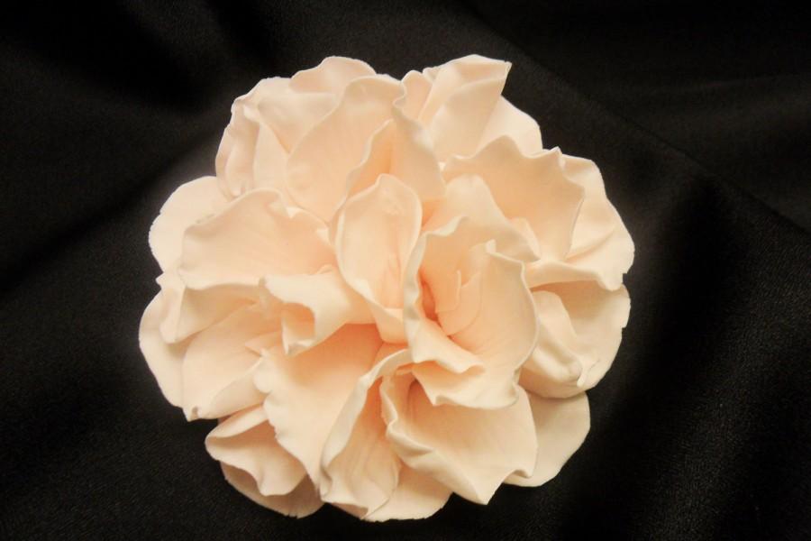 Wedding - Beautifully Vintage Sugar Flowers ~ Peony approx. 3" ~ Gum Paste Flowers ~ Edible cake topper