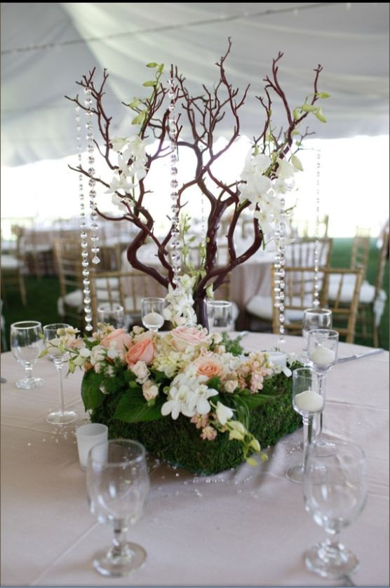 Wedding - set of 12 20" manzanita branches 100% natural fresh trimmed for DIY wedding centerpieces