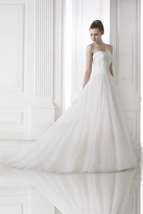 Wedding - Pronovias Aline Lace Gown