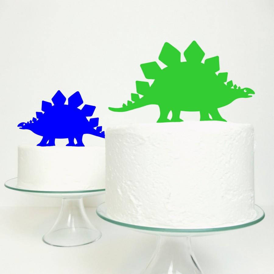 Hochzeit - Stegosaurus Dinosaur Cake Topper