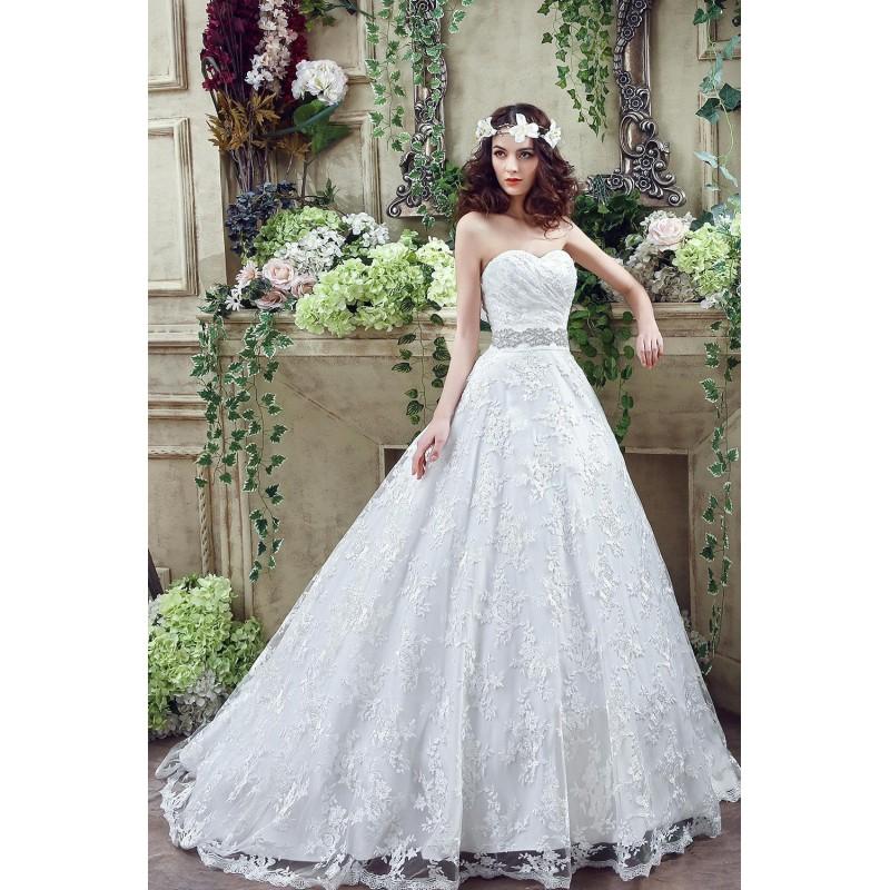 Wedding - Modern Sweetheart Princess 2016 Wedding Dress Lace-up Beadings Bowknot, Discount Modern Sweetheart Princess 2016 Wedding Dress Lace-up Beadings Bowknot Sale Online