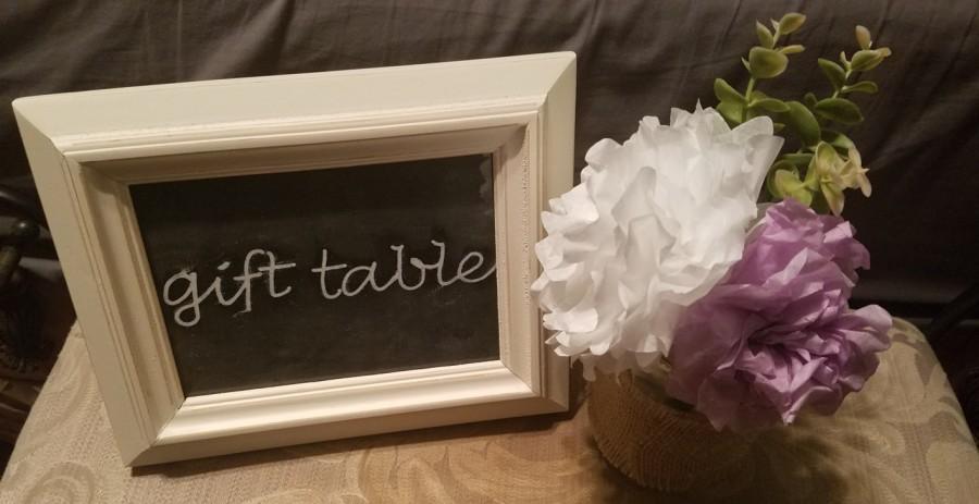 Wedding - Customized Wedding Sign, Gift Table Sign, Guest Book Sign, Photobooth Sign, Hashtag Sign, Wedding Sign, Rustic Wedding Sign, Picture Frame
