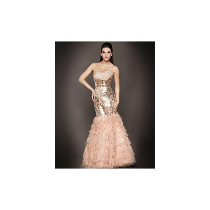 Свадьба - 1180D Mac Duggal Couture Nude/Silver Size: 2 IN STOCK - HyperDress.com