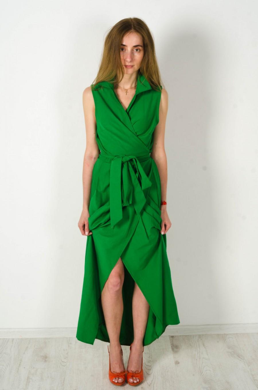 Maxi Casual Dress Emerald Cocktail ...