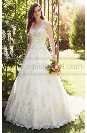 Wedding - Essense of Australia A-Line Wedding Dress Style D1757 - Essense Of Australia - Wedding Brands