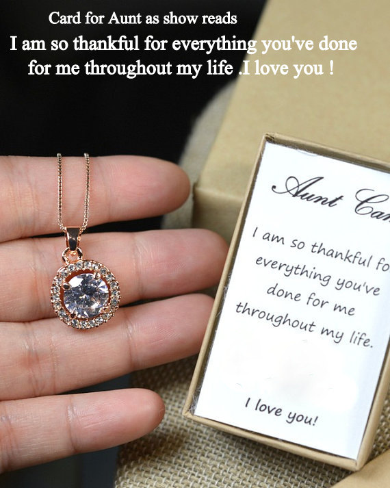 Wedding - Aunt,cz diamond necklace,gold/rose gold/silver,layer necklace,Mothers jewelry gifts,Grandmother Grandma necklace,mom,sister,family,statement