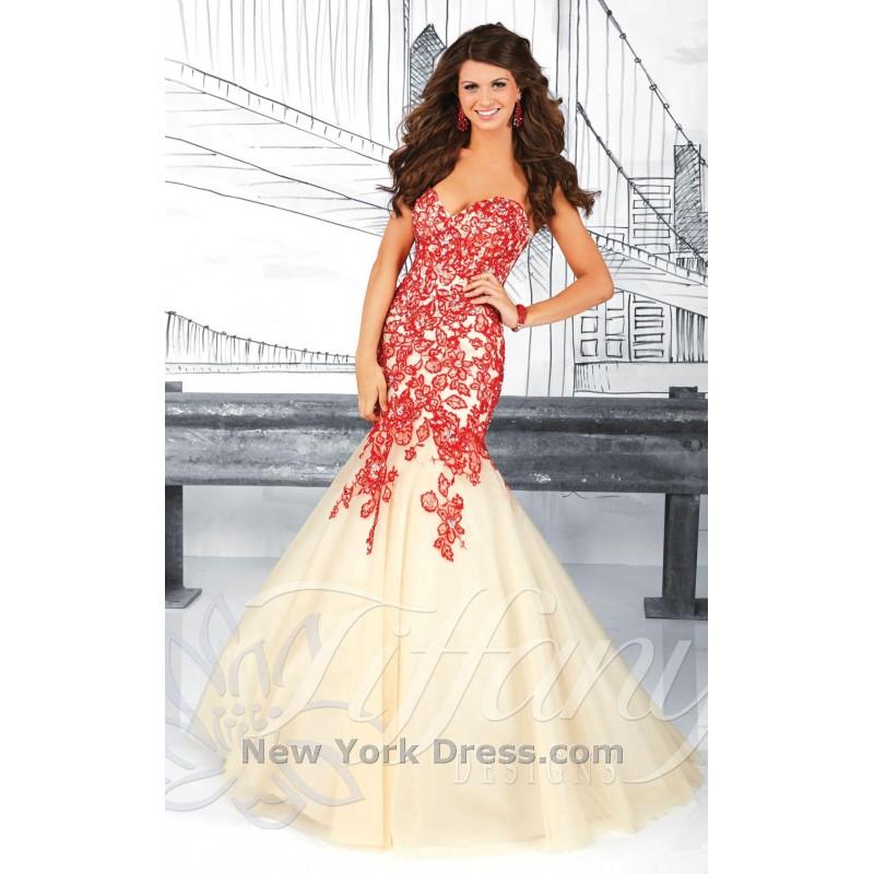 Hochzeit - Tiffany 16040 - Charming Wedding Party Dresses