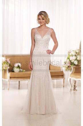 Wedding - Essense of Australia Beaded Wedding Dresses Style D1762 - Essense Of Australia - Wedding Brands