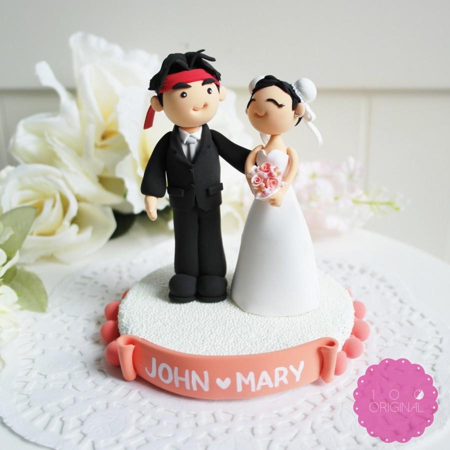 Wedding - Custom Cake Topper- Street Fighter Theme