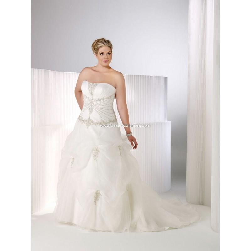 Mariage - Private Label Signature Plus Wedding Dresses  - Style 3353 - Formal Day Dresses
