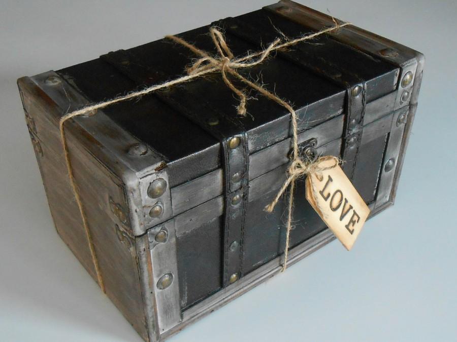 Свадьба - Memory Box / Wedding Keepsake Trunk / Love Letter Box / Momentum Box / Collectibles Box / Trinket Box / Rustic Wooden Box / Wooden Trunk