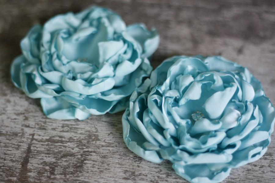 زفاف - Fabric Flower Tutorial - Fabric Flower - DIY Fabric Flower- Pattern Tutorial - Cabbage Rose