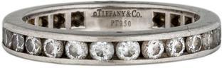 زفاف - Tiffany & Co. Platinum Diamond Wedding Band