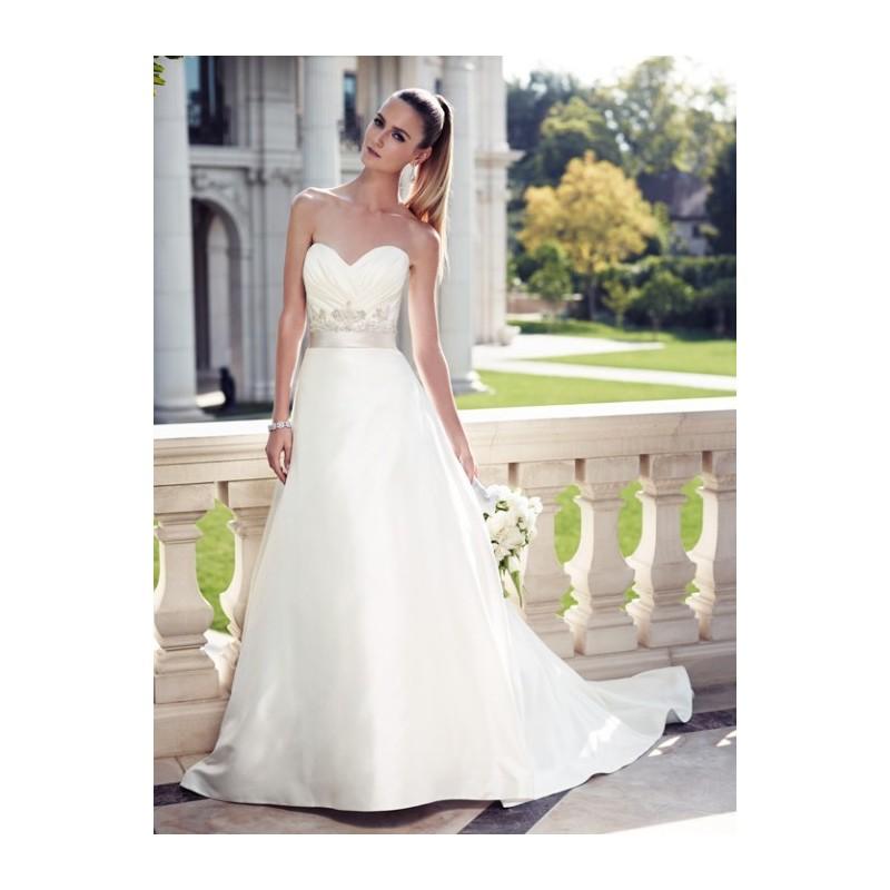Wedding - Casablanca Bridal 2089 Satin A-Line Wedding Dress - Crazy Sale Bridal Dresses