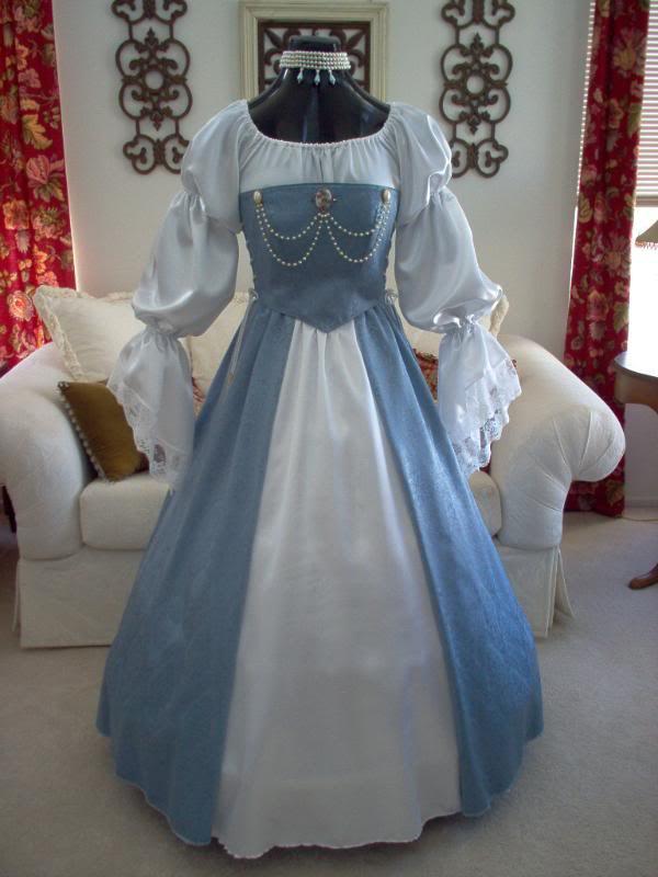 Wedding - Renaissance Wedding Dress Also Available In Sage Green And Wine Jewelry Not Included