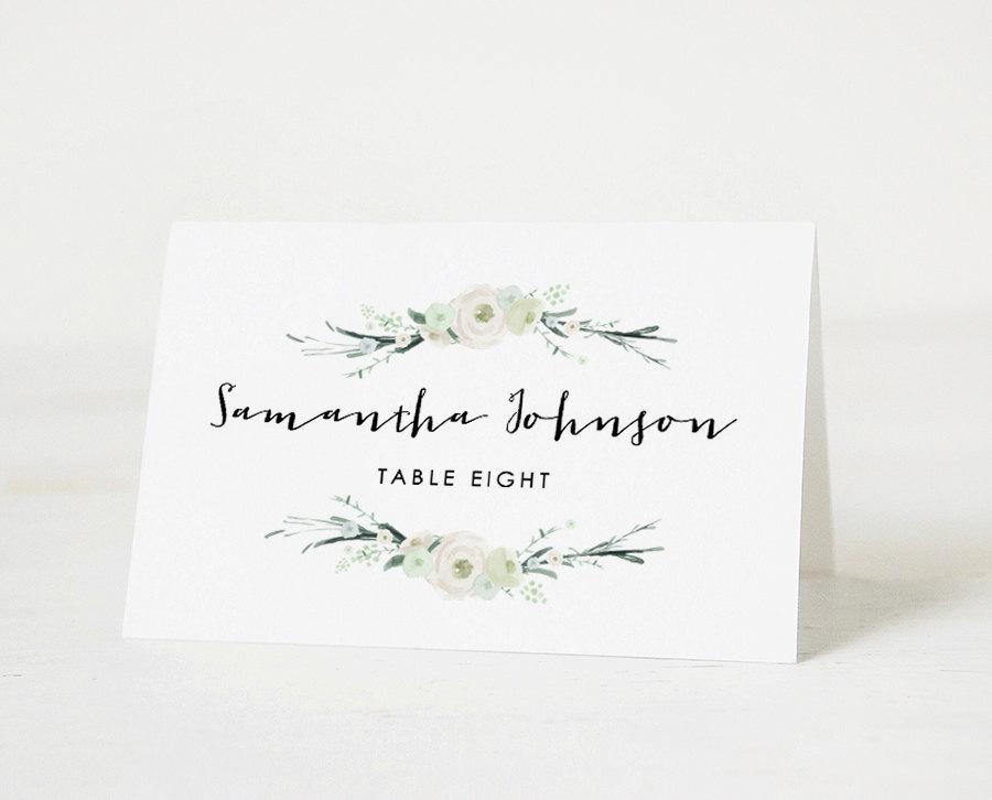 Table Place Cards Template For Word from s3.weddbook.com