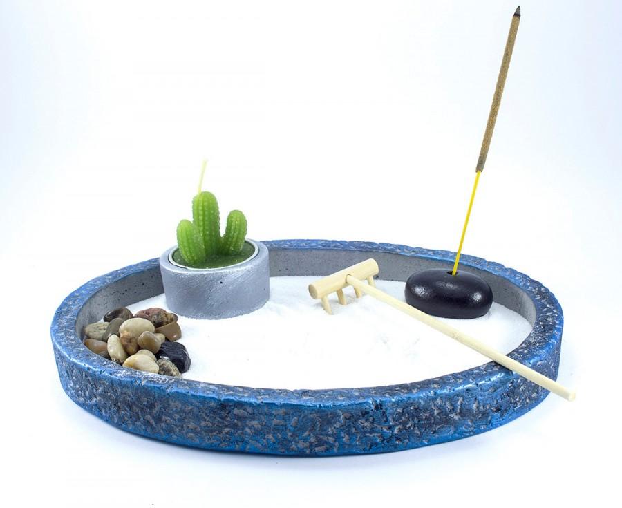 Mariage - Zen Garden - DIY Kit - Mini Zen Garden - Office Decor - Gift for Her - DIY Gift - For Her - Yoga Gifts - Zen Decor - Office Desk Decor