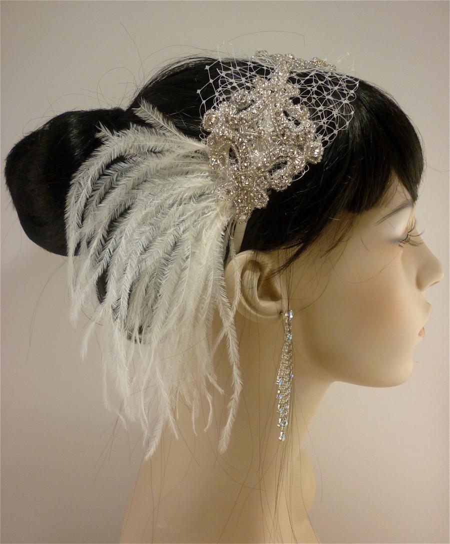 Wedding - Wedding Headband, Wedding Hair Accessory , Bridal Hair Accessory, Rhinestone Headband, Hollywood Royalty