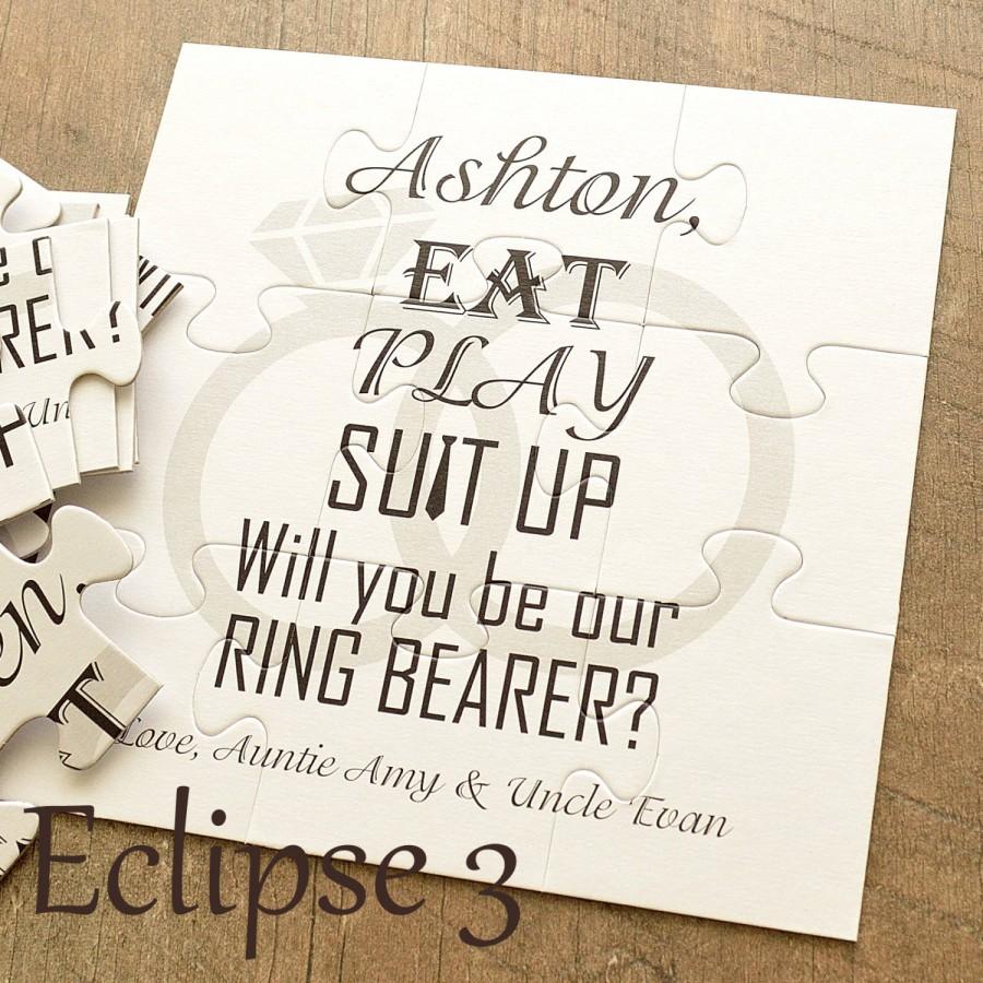 Свадьба - Ring Bearer, Will You Be Our Ring Bearer, Will you be our ring bearer puzzle, ring security, ring bearer card, ring bearer proposal, jigsaw
