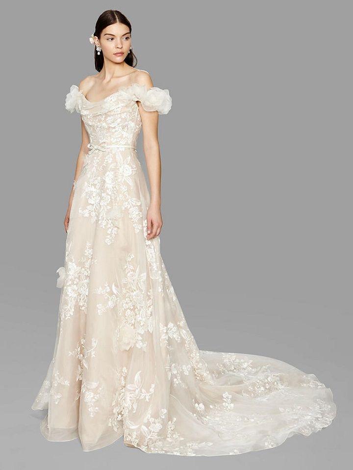 Mariage - Marchesa Bridal Fall 2017 Wedding Dresses Romantic,modern Brides Will Be Obsessed